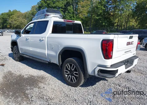 2022 GMC Sierra K1500 At4 из США, поврежденный, VIN 1GTUUEET7NZ593087